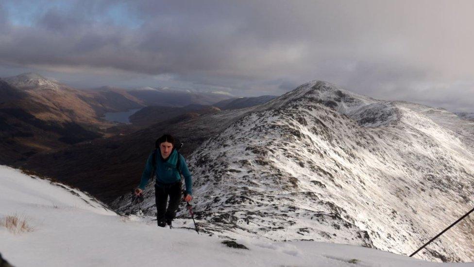 Sgurr nan Coireachan, Sgurr Thuilm & Gulvain