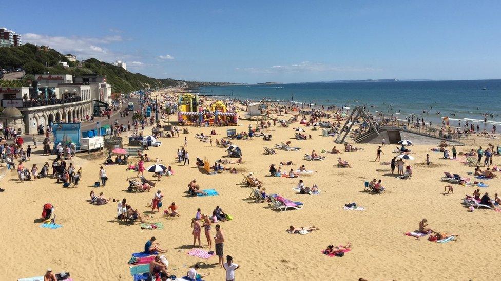 Bournemouth beach