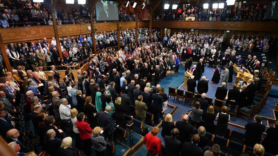 The opening ceremony takes place at the start of The General Assembly on May 18, 2019 in Edinburgh, Scotland