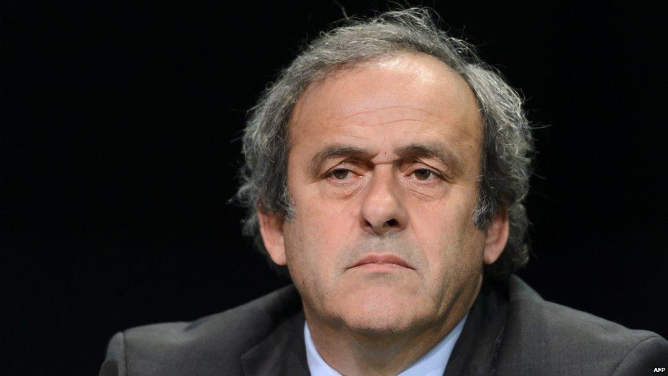 Michel Platini stock shot 25 May 2015