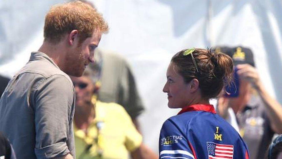 Prince Harry and Elizabeth Marks