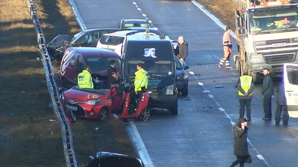 A19 crash near Seaham