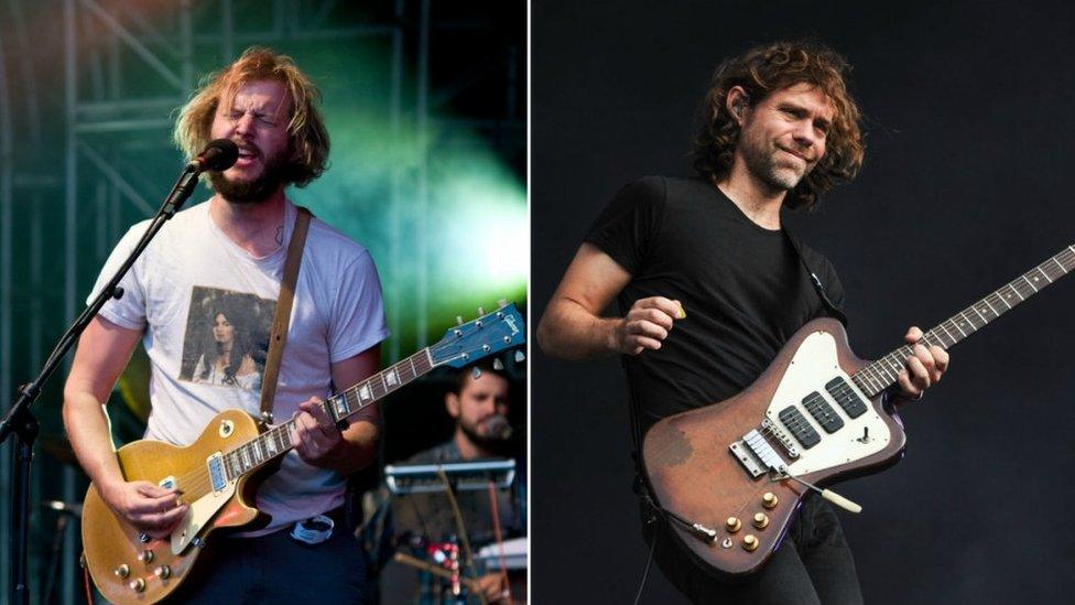 Bon Iver and Aaron Dessner