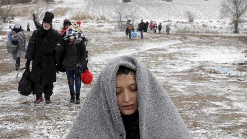 Migrants in the Balkans