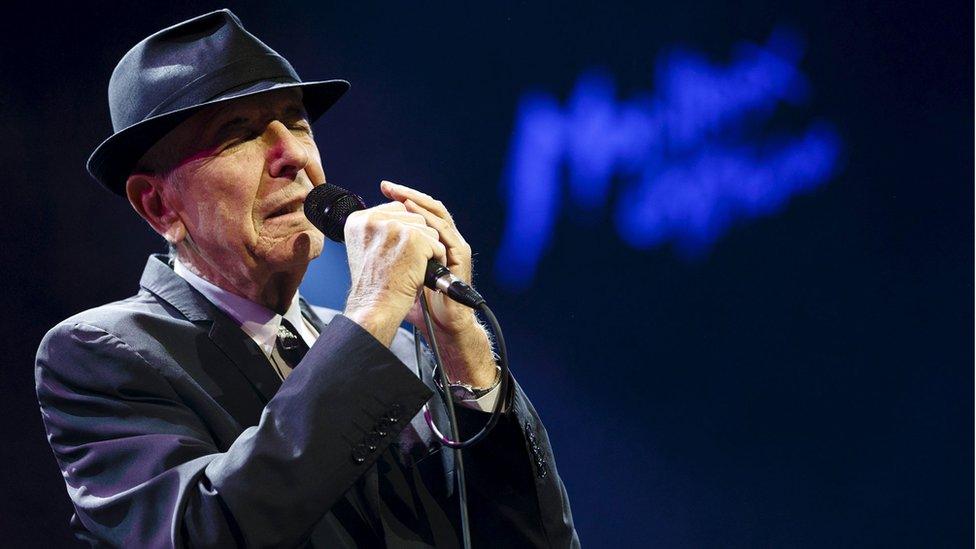 Leonard Cohen in 2013