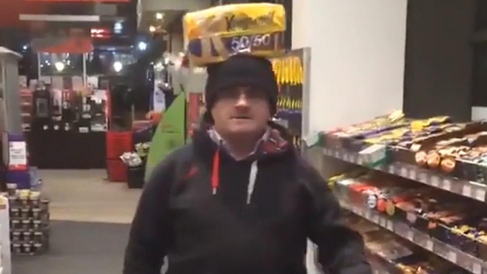 Barry McElduff in video