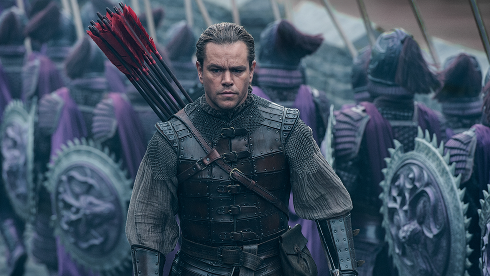 Matt Damon in The Great Wall