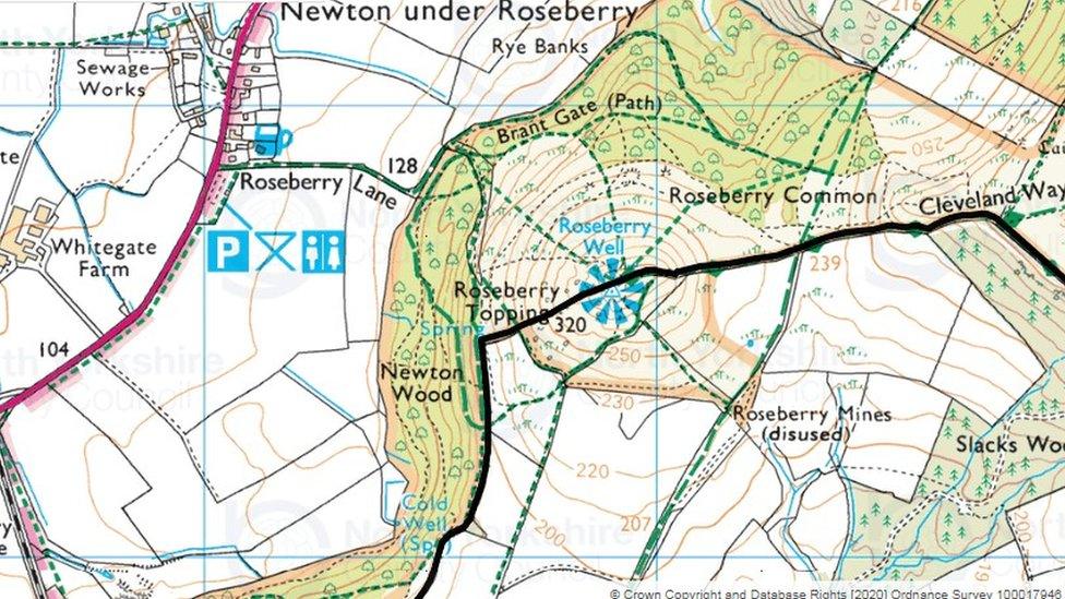 Ordnance Survey map