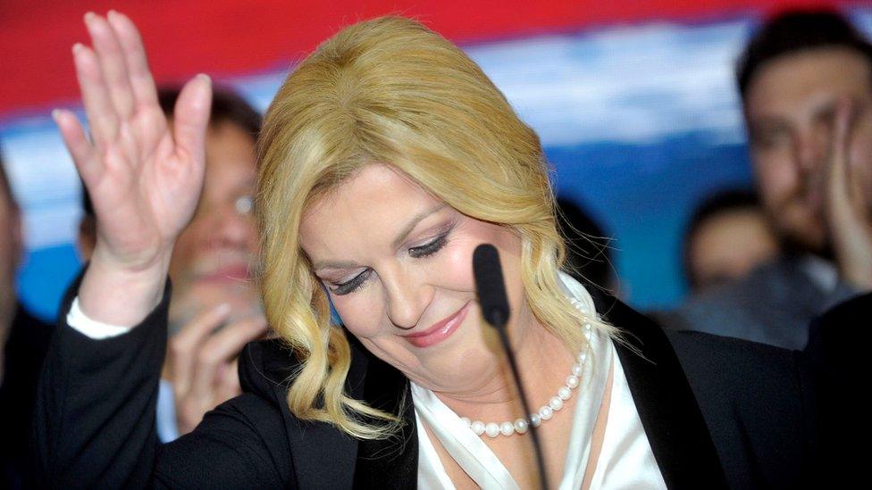 Former President Kolinda Grabar-Kitarovic