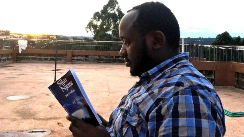 Basillioh Mutahi reading Siku Njema