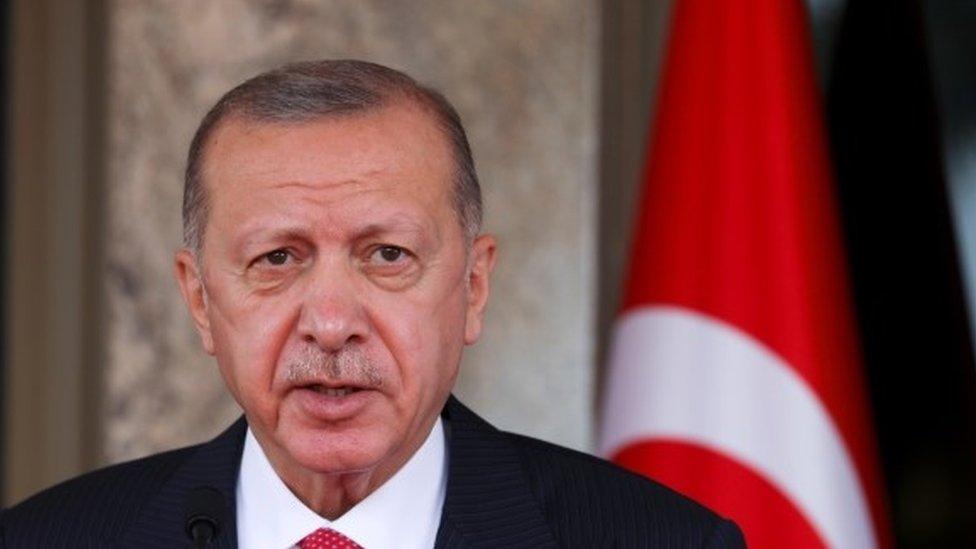 Turkish President Recep Tayyip Erdogan