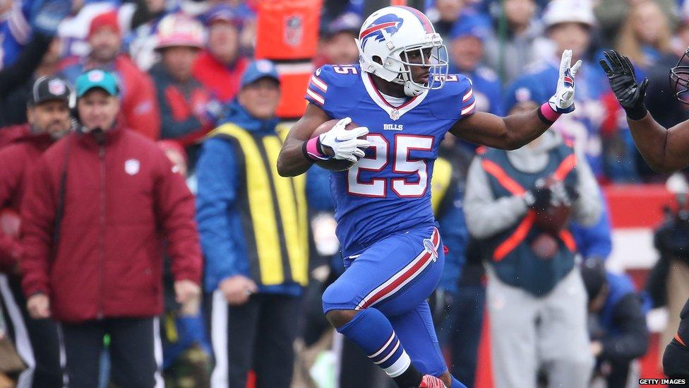 Buffalo running back LeSean McCoy