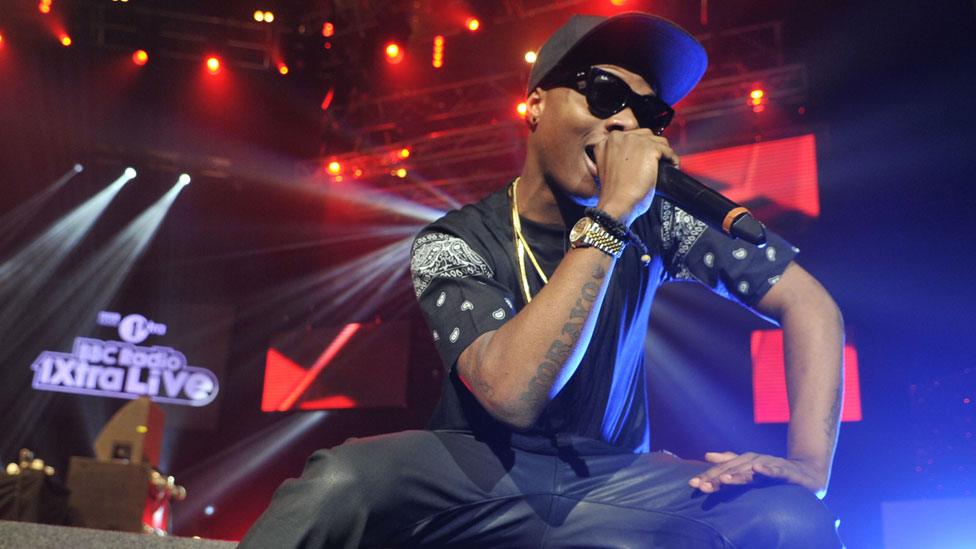 Wizkid performing at the Brixton Academy in 2012