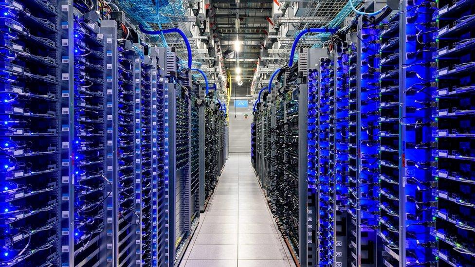 A Google Cloud data centre