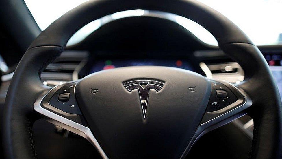 A Tesla vehicle was involved in a deadly crash on Sunday