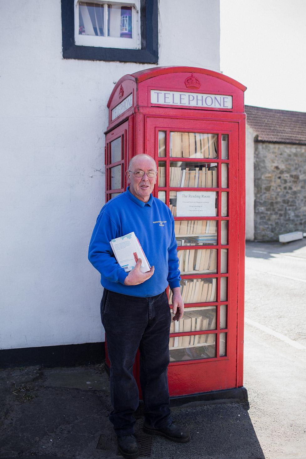 Free lending library in Kinnesswood