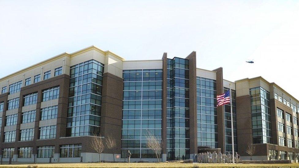 William A. Jones III Building on Joint Base Andrews in Maryland, USA