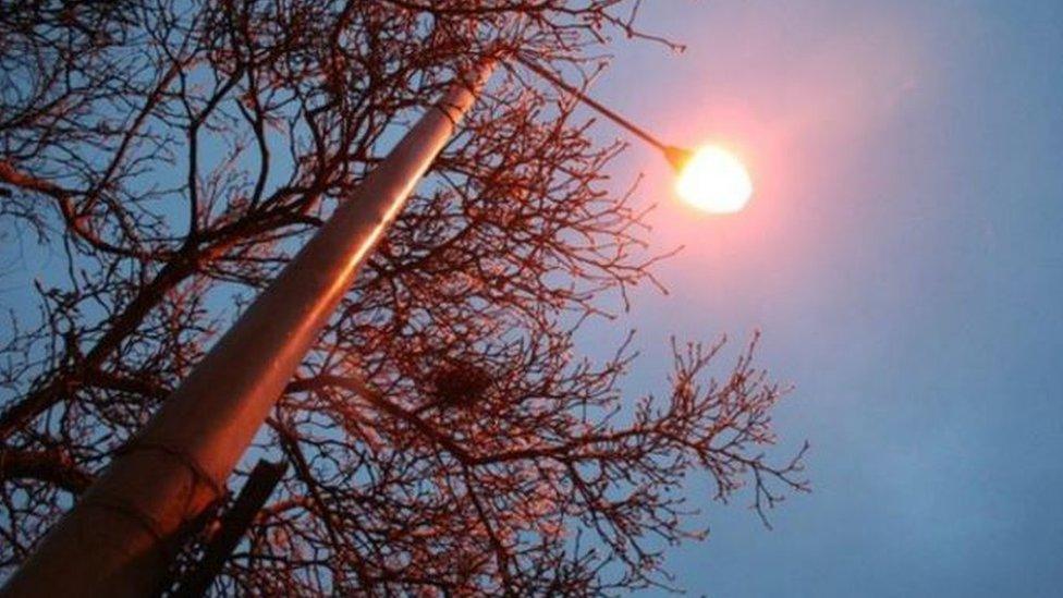 A street light (generic)