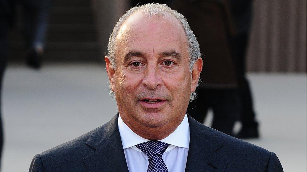 Sir Philip Green, Arcadia chief executive