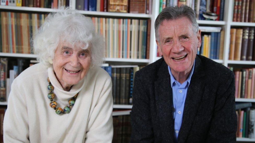 Jan Morris a Michael Palin