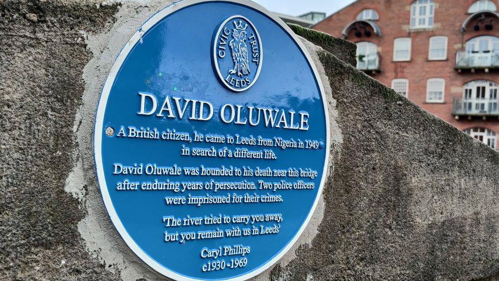 David Oluwale plaque