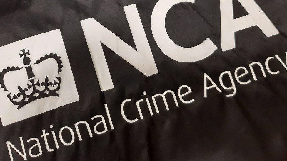 A National Crime Agency logo