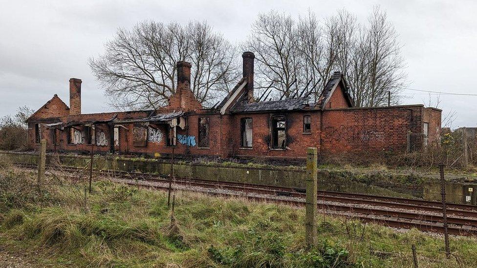 Lydd Railway Station: Campaigners seek to restore derelict building ...