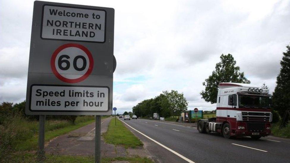 The Irish border