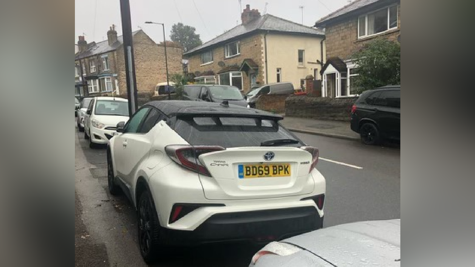 Sara Rodgers' car