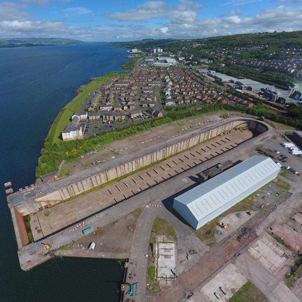 Inchgreen dry dock