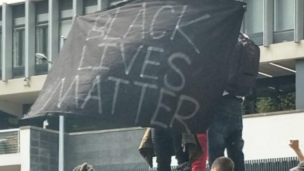 BLM in Bristol on 7 June