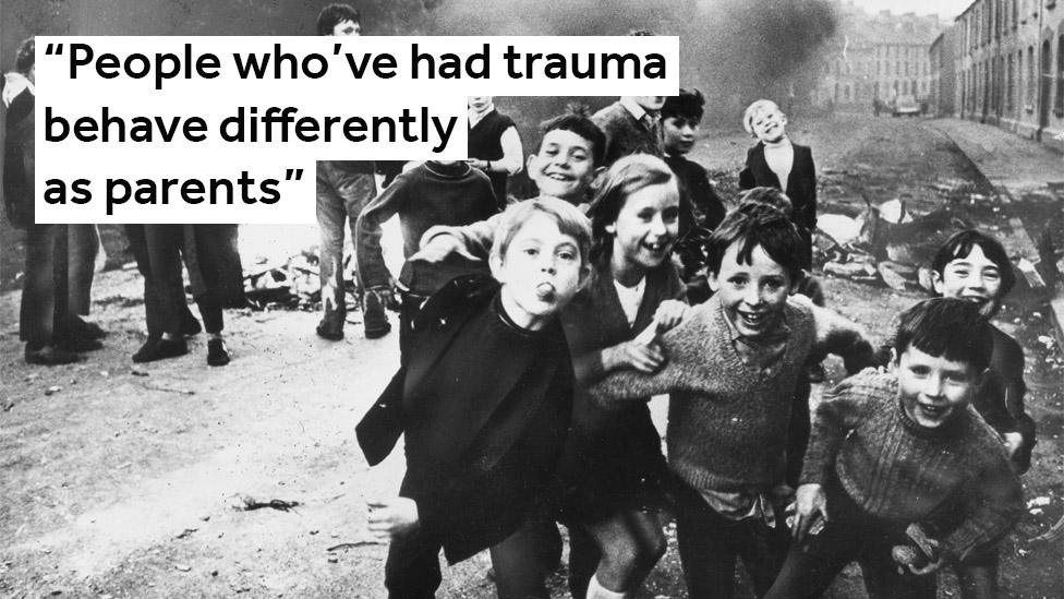 People who've had trauma behave differently as parents