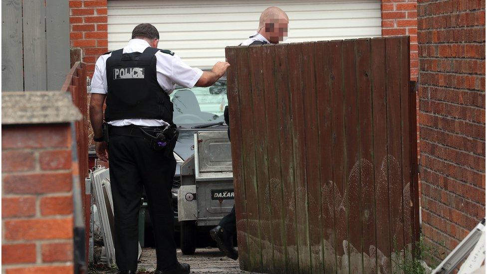 Police searched properties as part of the operation