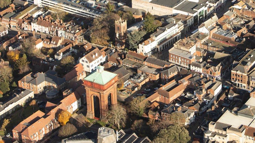 'Jumbo' water tower in Colchester