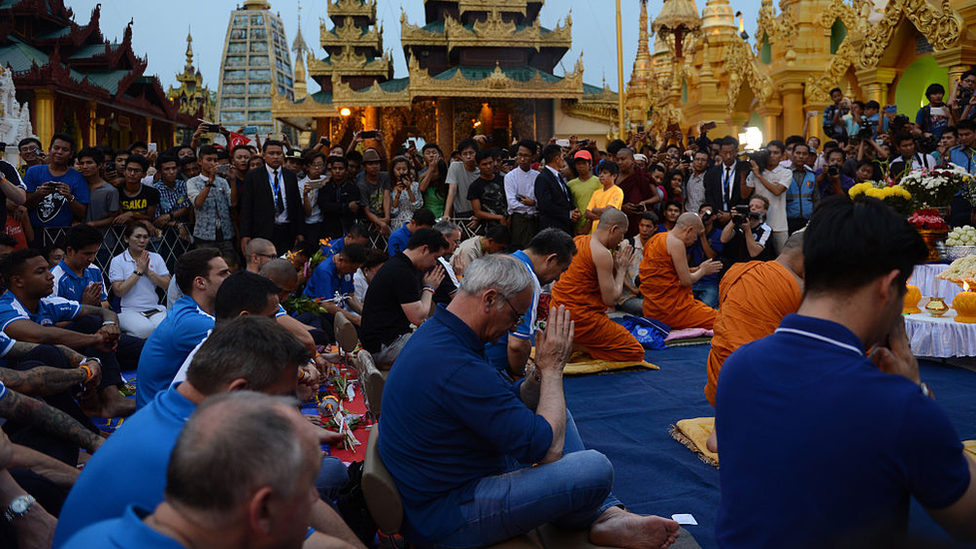 Leicester City joins in prayers with Buddhists