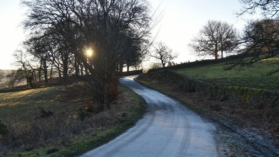 Road in Grindleford