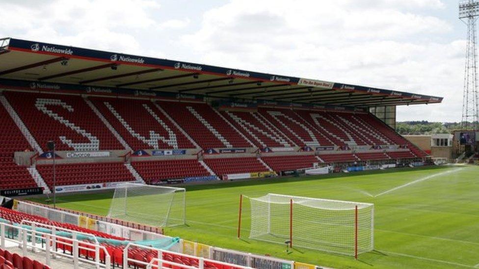 Swindon Town's County Ground stadium