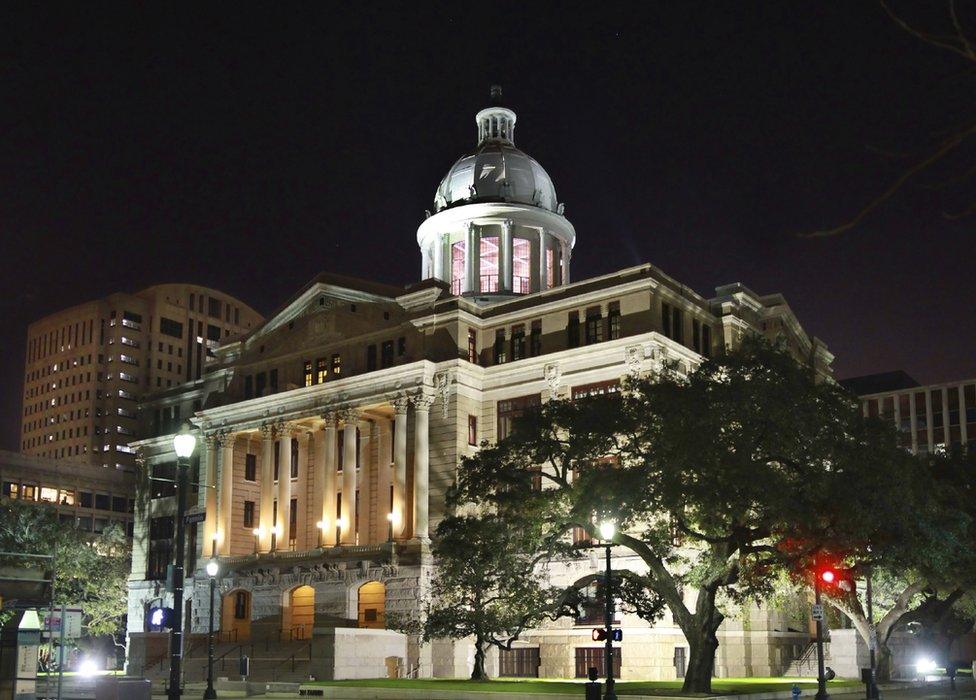 Harris County courthouse