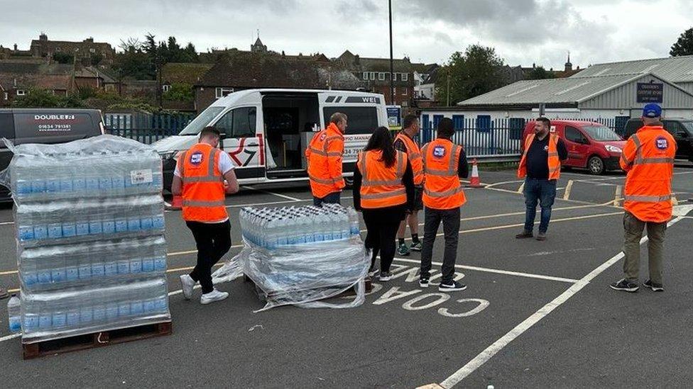 Water station at Rye Station