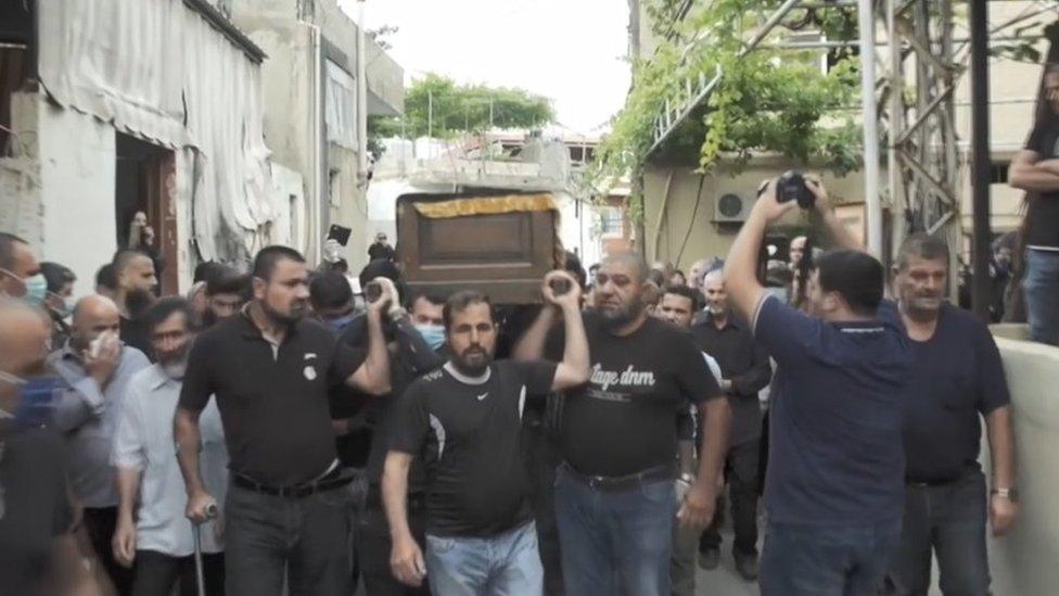 Aya Hachem funeral