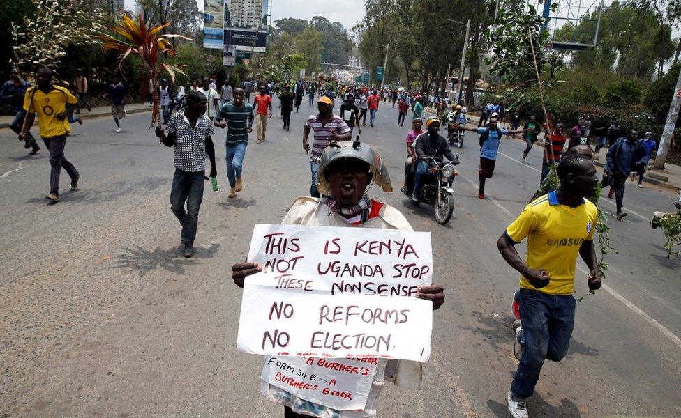 Protesters