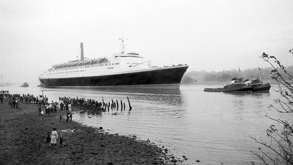 QE2 launch