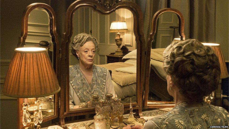 Maggie Smith as Violet, Dowager Countess of Grantham