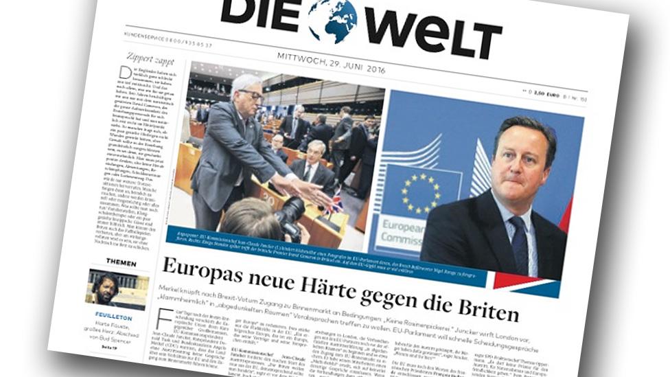 Die Welt newspaper