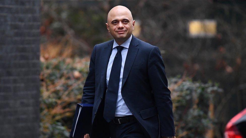 Home Secretary Sajid Javid