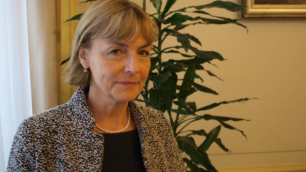 Vesna Pusic, former Croatian foreign minister