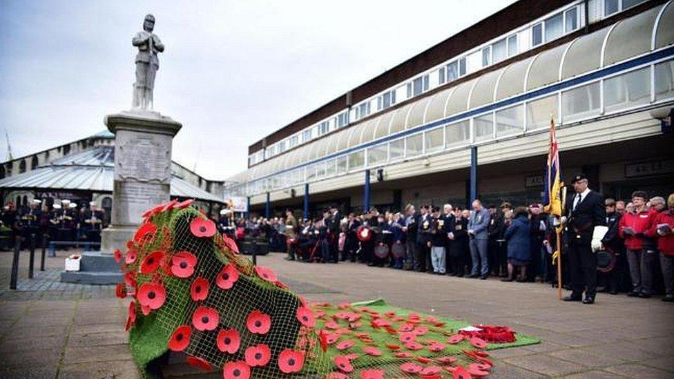 Winsford war memorial