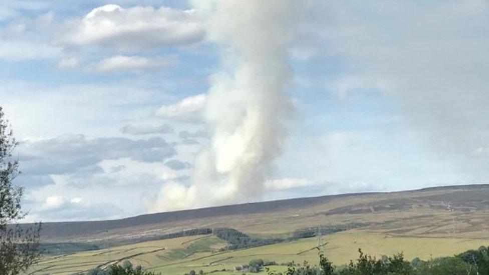 Saddleworth Moor fire