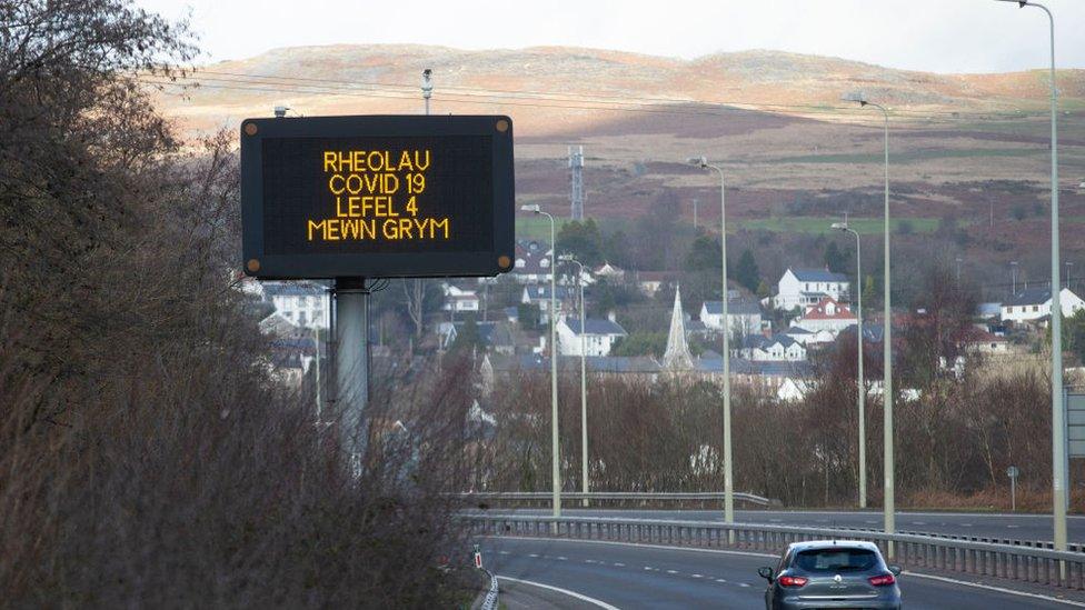 The A470 near Merthyr Tydfil