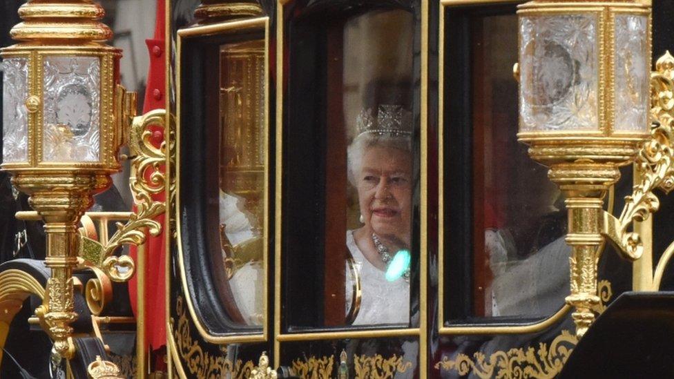 Queen at state opening